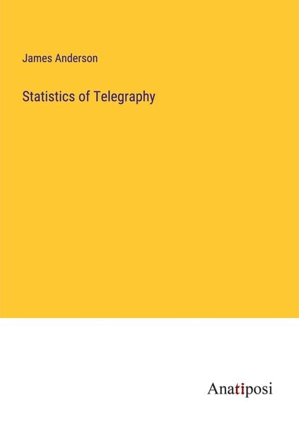 Produktbild: Statistics of Telegraphy