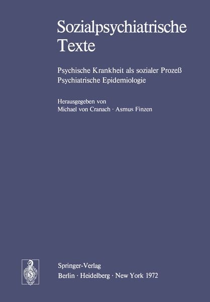 Produktbild: Sozialpsychiatrische Texte