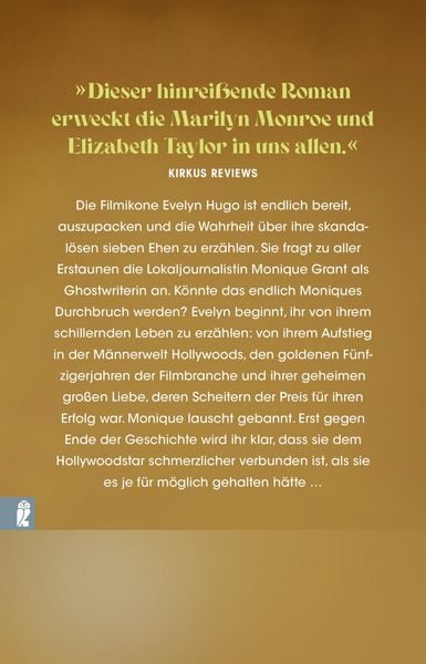 Produktbild: Die sieben M&auml;nner der Evelyn Hugo