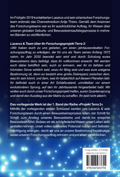 Produktbild: PROJEKT TERRA 2 &ndash; Botschaften aus dem Licht vom Sirius &ndash; Eine Bewusstseinsschule der neuen Zeit
