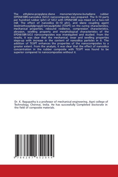 Produktbild: Swelling Resistance Of Nano Polymer Nanocomposite