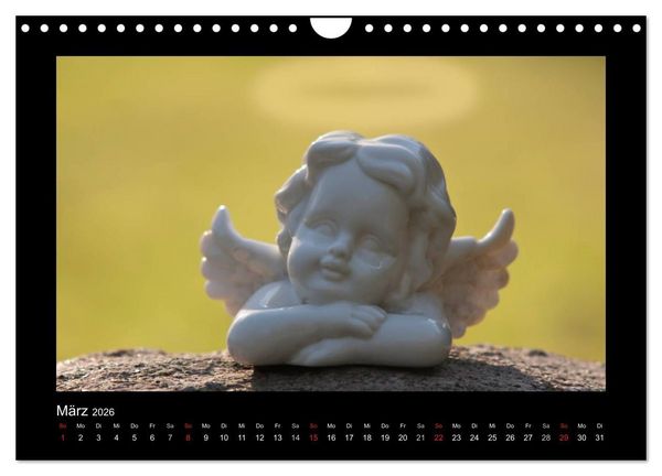 Produktbild: Engel f&uuml;r Gl&uuml;ck & Schutz (Wandkalender 2026 DIN A4 quer), CALVENDO Monatskalender