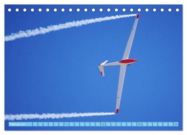 Produktbild: Segelflug - Den Traum vom Fliegen erf&uuml;llen (Tischkalender 2027 DIN A5 quer), CALVENDO Monatskalender