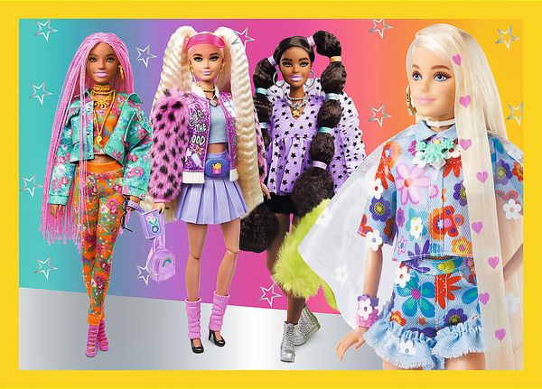 Produktbild: 4 in 1 Puzzle - Barbie