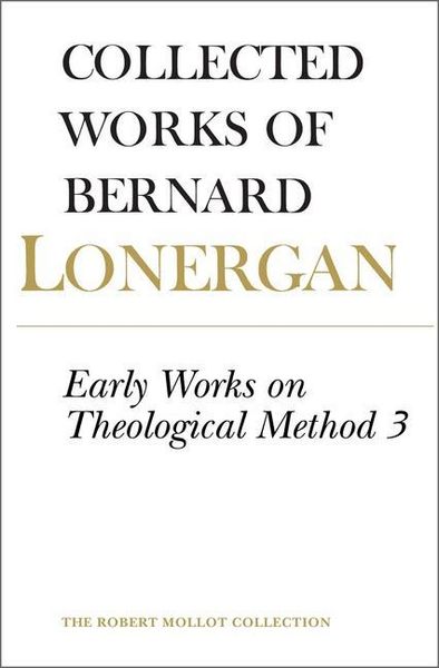Produktbild: Early Works on Theological Method 3
