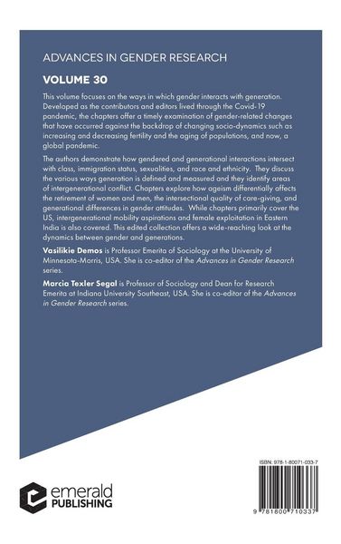 Produktbild: Gender and Generations