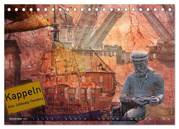 Produktbild: Kappeln und Angeln - Zwischen Ostsee und Schlei (Tischkalender 2027 DIN A5 quer), CALVENDO Monatskalender