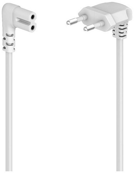 Hama 00223283 Strom Netzkabel Weiß 3m