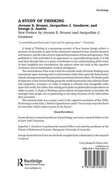 Produktbild: A Study of Thinking