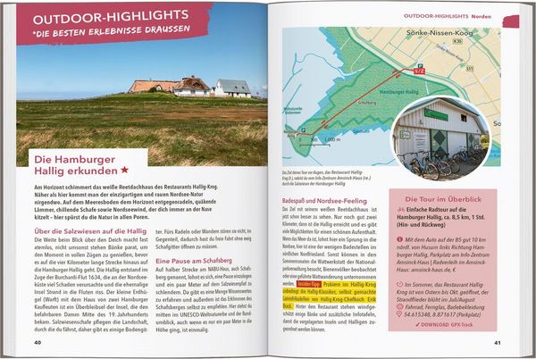 Produktbild: MARCO POLO OUTDOOR GUIDE Reisef&uuml;hrer Nordseek&uuml;ste Schleswig-Holstein
