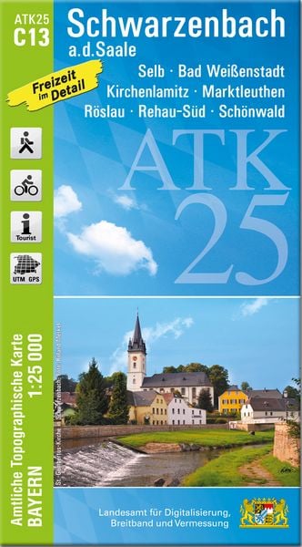 Produktbild: ATK25-C13 Schwarzenbach a.d.Saale (Amtliche Topographische K