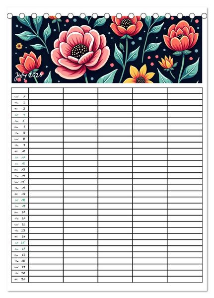 Produktbild: Home Planer (Desk Calendar 2026 DIN A5 portrait), CALVENDO 12 Month DeskCalendar