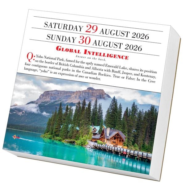 Produktbild: 1,000 Places to See Before You Die Page-A-Day(r) Calendar 2026