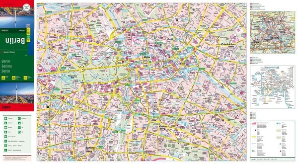Produktbild: Freytag & berndt Innenstadtplan Berlin 1:10.000