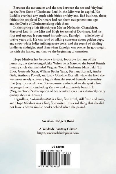 Produktbild: Lud-In-The-Mist by Hope Mirrlees, Fiction, Epic Poetry, Classics