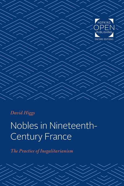 Produktbild: Nobles in Nineteenth-Century France