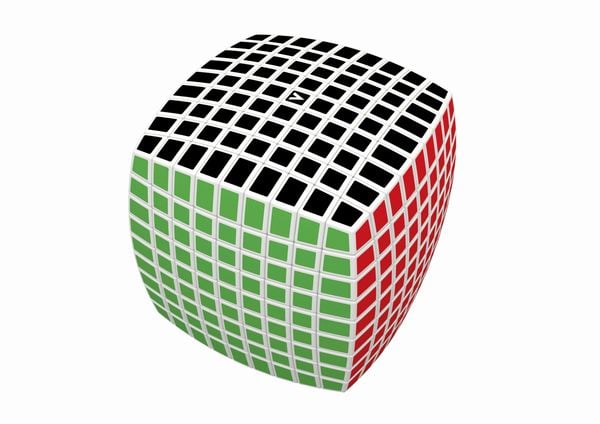 Zauberwürfel gewölbt 9x9x9