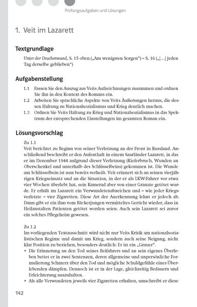 Produktbild: Klett Lekt&uuml;rehilfen Arno Geiger 'Unter der Drachenwand'