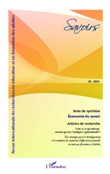 Produktbild: Economie du savoir