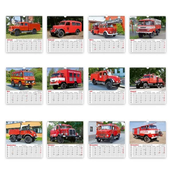 Produktbild: TR&Ouml;TSCH - Technikkalender Feuerwehren 2027