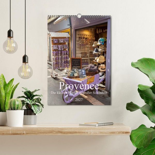 Produktbild: Provence &ndash; Die kleinen D&ouml;rfer in gro&szlig;er Sch&ouml;nheit (Wandkalender 2027 DIN A3 hoch), CALVENDO Monatskalender