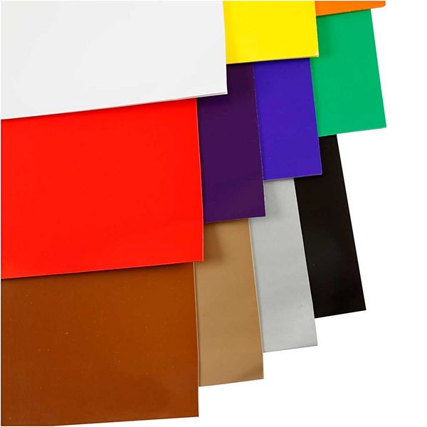 Produktbild: Creativ Company Glanzpapier, Blatt 32x48 cm, 80 g, sortierte Farben, 11x25 Blatt