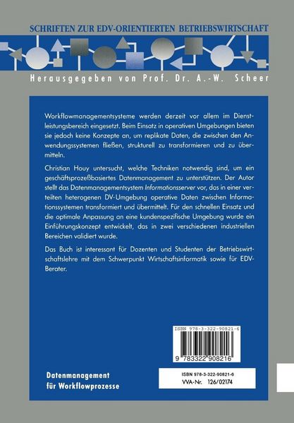 Produktbild: Datenmanagement f&uuml;r Workflowprozesse