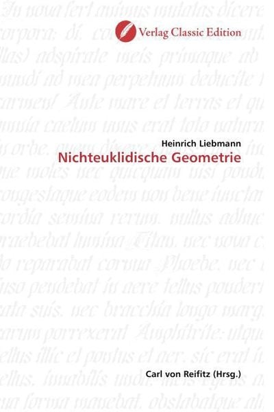 Produktbild: Liebmann, H: Nichteuklidische Geometrie