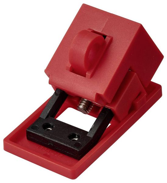 Produktbild: Sygonix SY-6872680 Verriegelung 28.9mm Rot Leistungsschalter Klemme 16.5x12mm