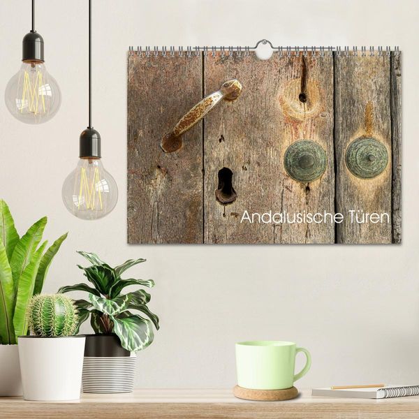 Produktbild: Andalusische T&uuml;ren (Wandkalender 2026 DIN A4 quer), CALVENDO Monatskalender