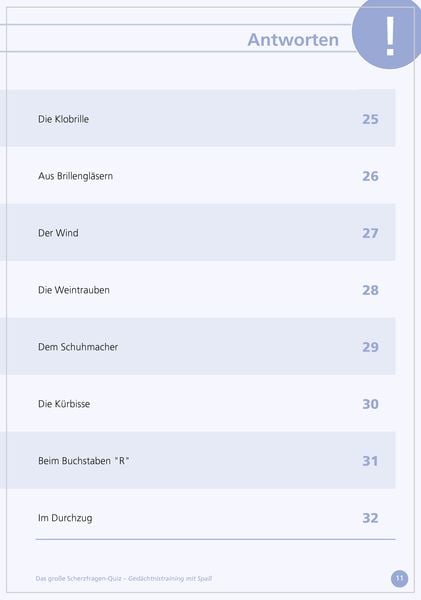 Produktbild: Das gro&szlig;e Scherzfragen-Quiz f&uuml;r Senioren