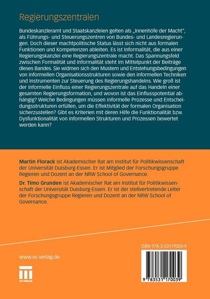 Produktbild: Regierungszentralen