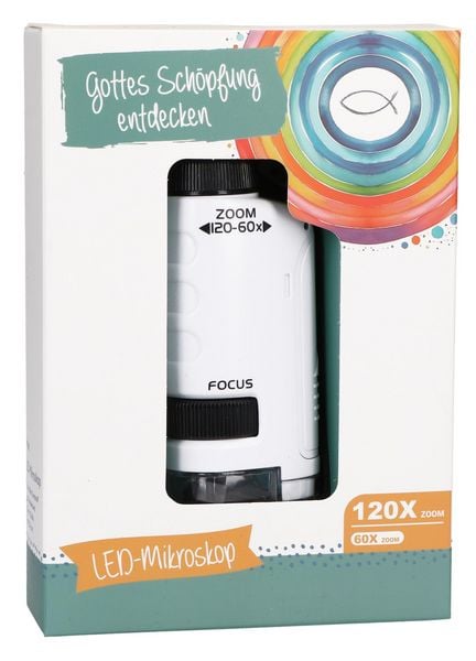 Produktbild: Mini-LED-Mikroskop - Gottes Sch&ouml;pfung entdecken