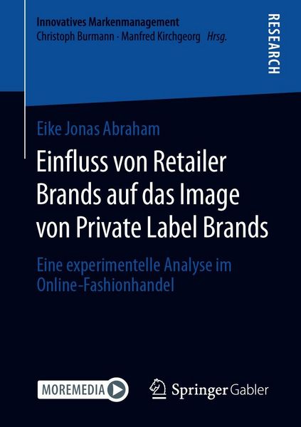 Produktbild: Einfluss von Retailer Brands auf das Image von Private Label Brands