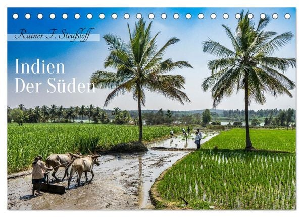 Indien - Der Süden (Tischkalender 2026 DIN A5 quer), CALVENDO Monatskalender