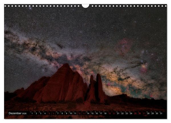 Produktbild: Deepsky XVIII (Wandkalender 2026 DIN A3 quer), CALVENDO Monatskalender