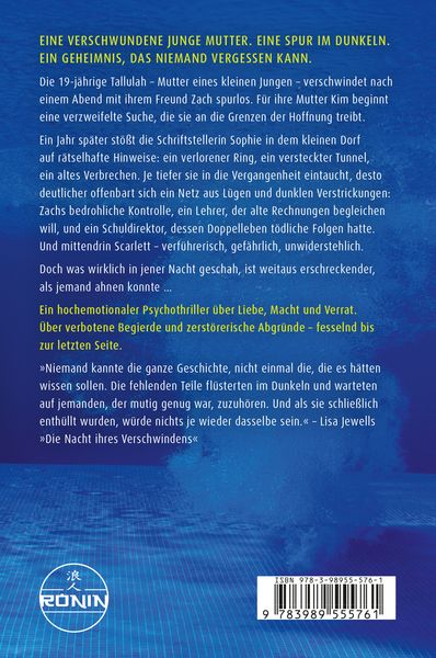 Produktbild: Die Nacht Ihres Verschwindens