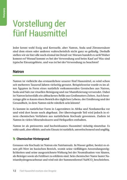 Produktbild: F&uuml;nf Hausmittel ersetzen eine Drogerie - 3. Auflage, aktualisierte, erweiterte Ausgabe