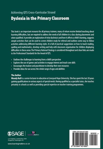 Produktbild: Dyslexia in the Primary Classroom