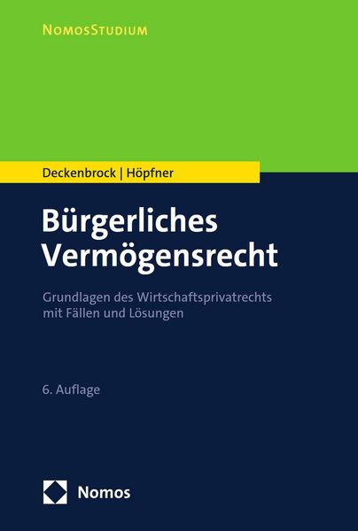 Produktbild: B&uuml;rgerliches Verm&ouml;gensrecht