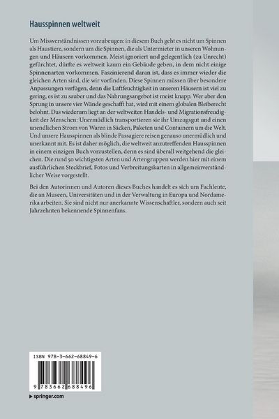Produktbild: Hausspinnen weltweit