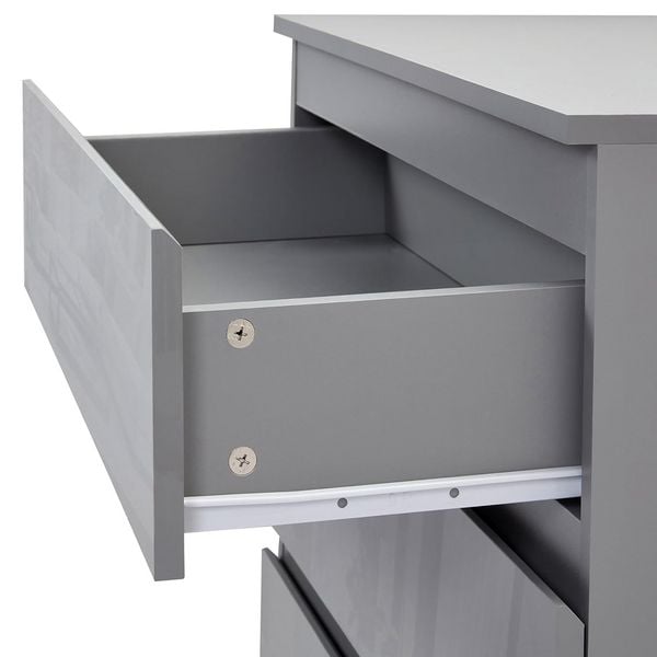 Produktbild: HTI-Living Nachtschrank Kenji grau 2er-Set Nachtschrank Kenji grau 2er-Set