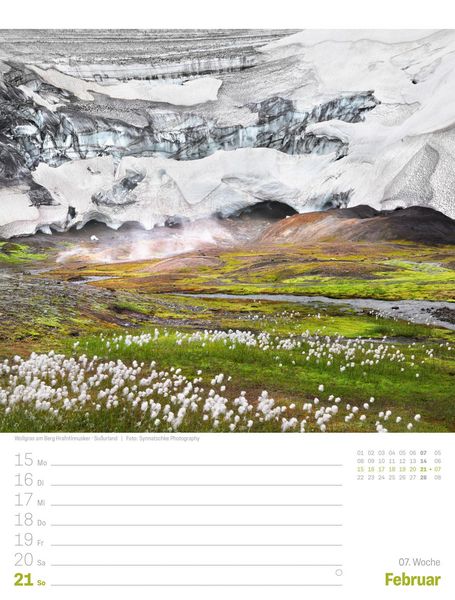 Produktbild: Island Wochenplaner Kalender 2027 | Die Insel aus Feuer und Eis