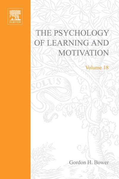 Produktbild: Psychology of Learning and Motivation