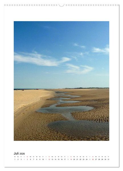 Produktbild: Borkum - Inseltr&auml;ume an der Nordsee (Wandkalender 2026 DIN A2 hoch), CALVENDO Monatskalender