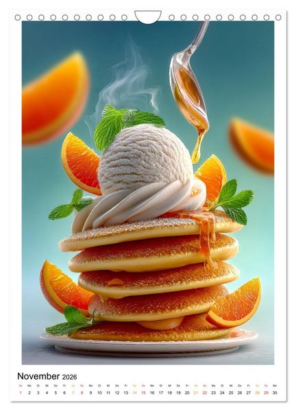 Produktbild: Lecker Eis (Wandkalender 2026 DIN A4 hoch), CALVENDO Monatskalender