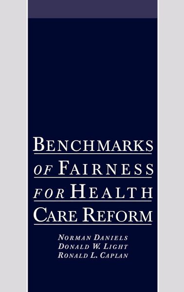 Produktbild: Benchmarks of Fairness for Health Care Reform