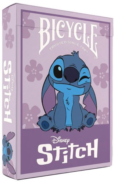 Produktbild: Bicycle&reg; Disney Stitch Purple (Designer Spielkarten, Poker, Skat...)