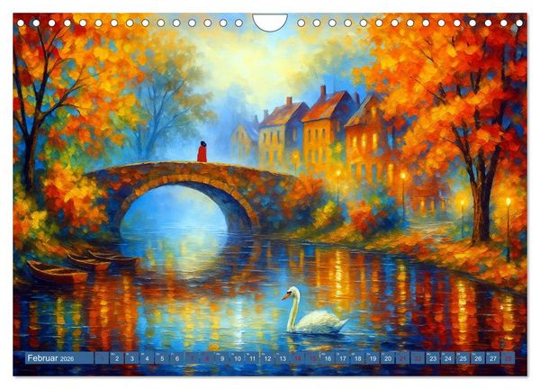 Produktbild: Spaziergang durch Farben und Licht (Wandkalender 2026 DIN A4 quer), CALVENDO Monatskalender