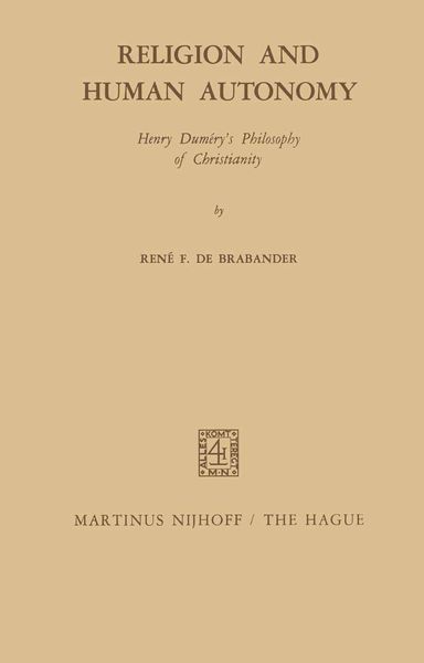 Produktbild: Religion and Human Autonomy